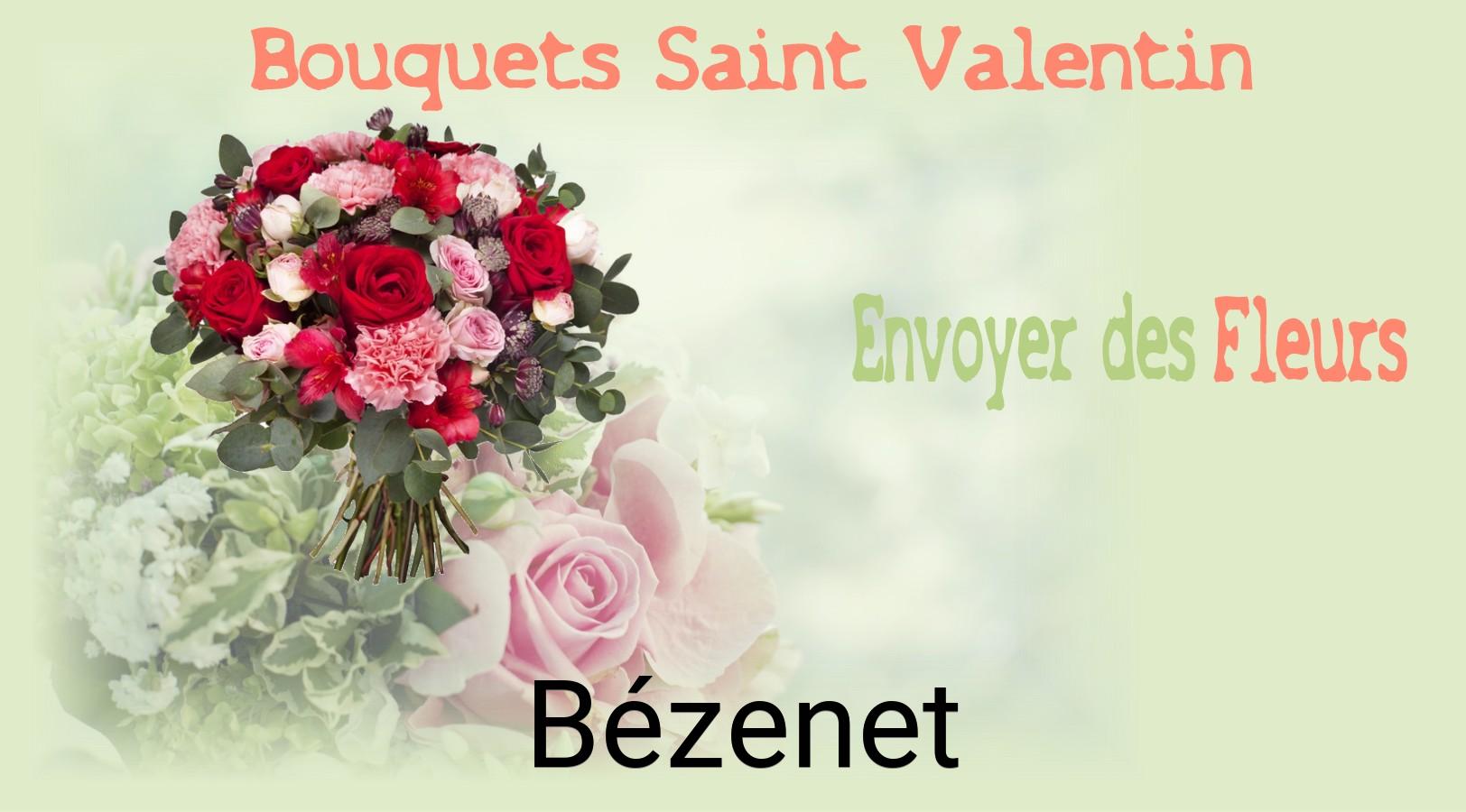 Roses de Saint-Valentin livrées à Bézenet